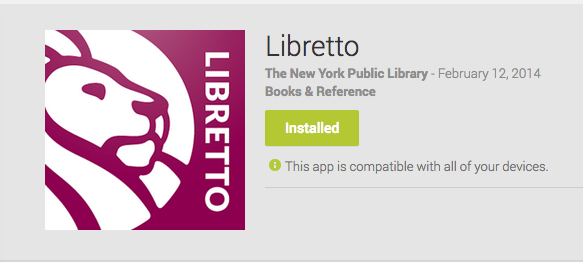 Libretto on Google Play