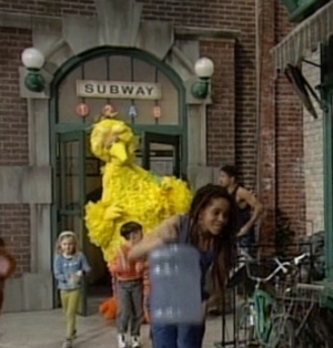 Sesame Street Subway Entrance