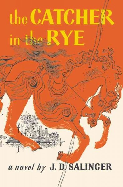 The Catcher In the Rye "orange" book cover