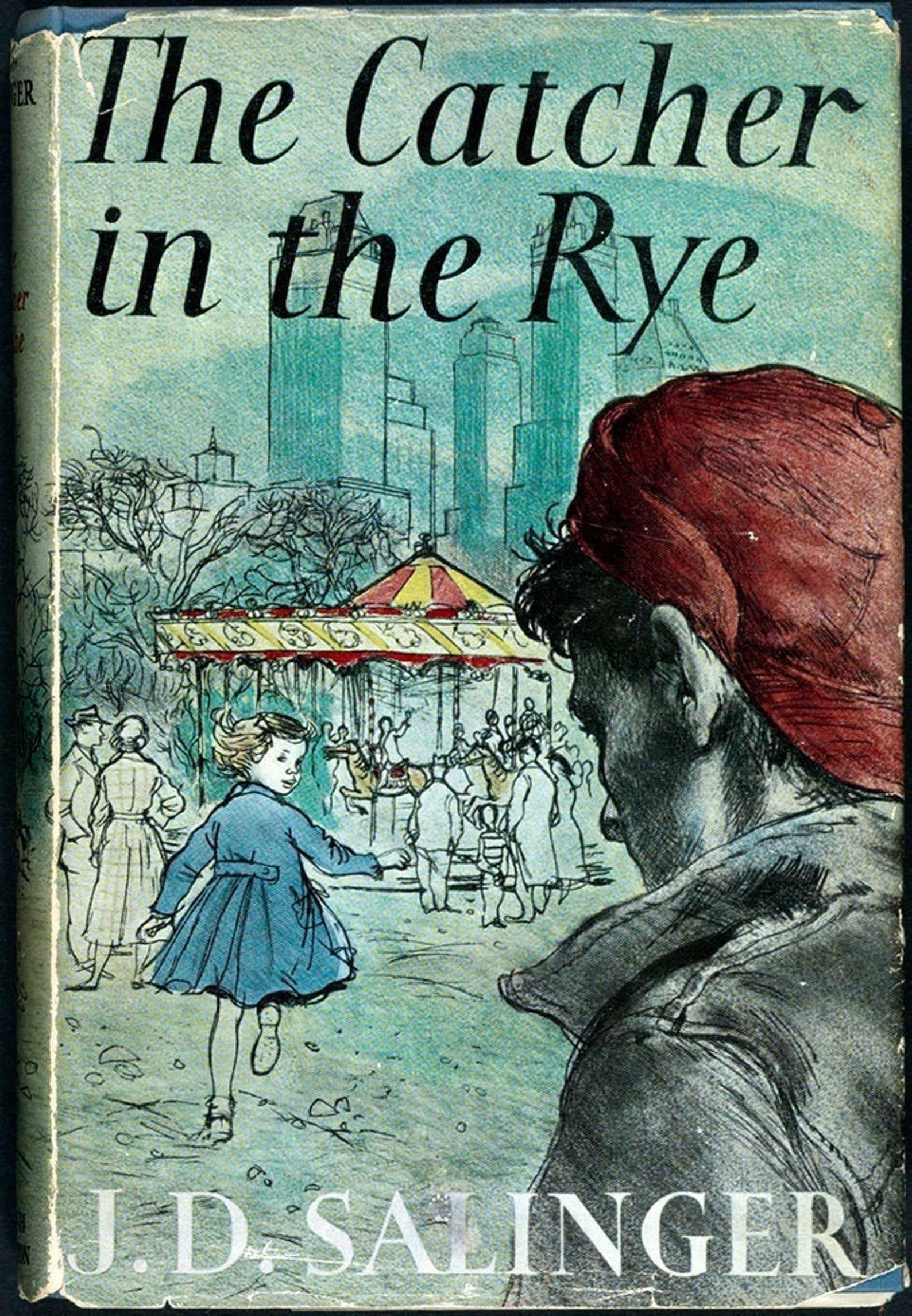 The Catcher In the Rye "green" book cover