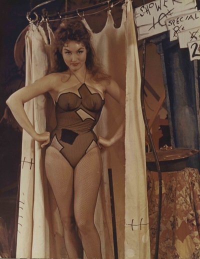 Julie Newmar as Stupefyin' Jones in Lil' Abner on Broadway, 1956.