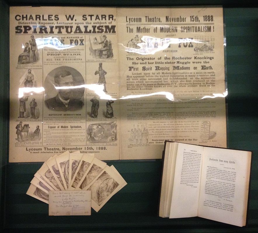 A collection of spiritualist items from the NYPL Rare Book Division