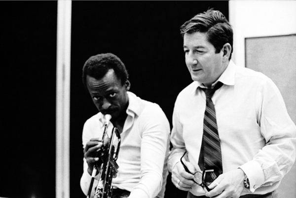 Miles Davis and Teo Macero